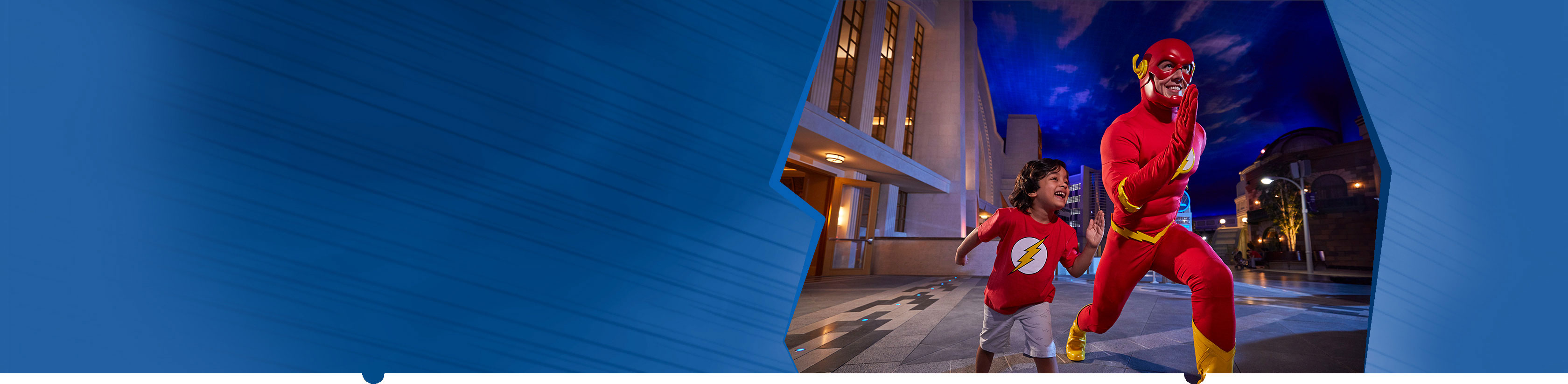 Meet The Flash at Warner Bros. World Abu Dhabi