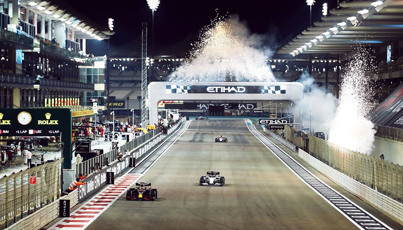 Feel the hustle and the bustle of the Abu Dhabi Grand Prix